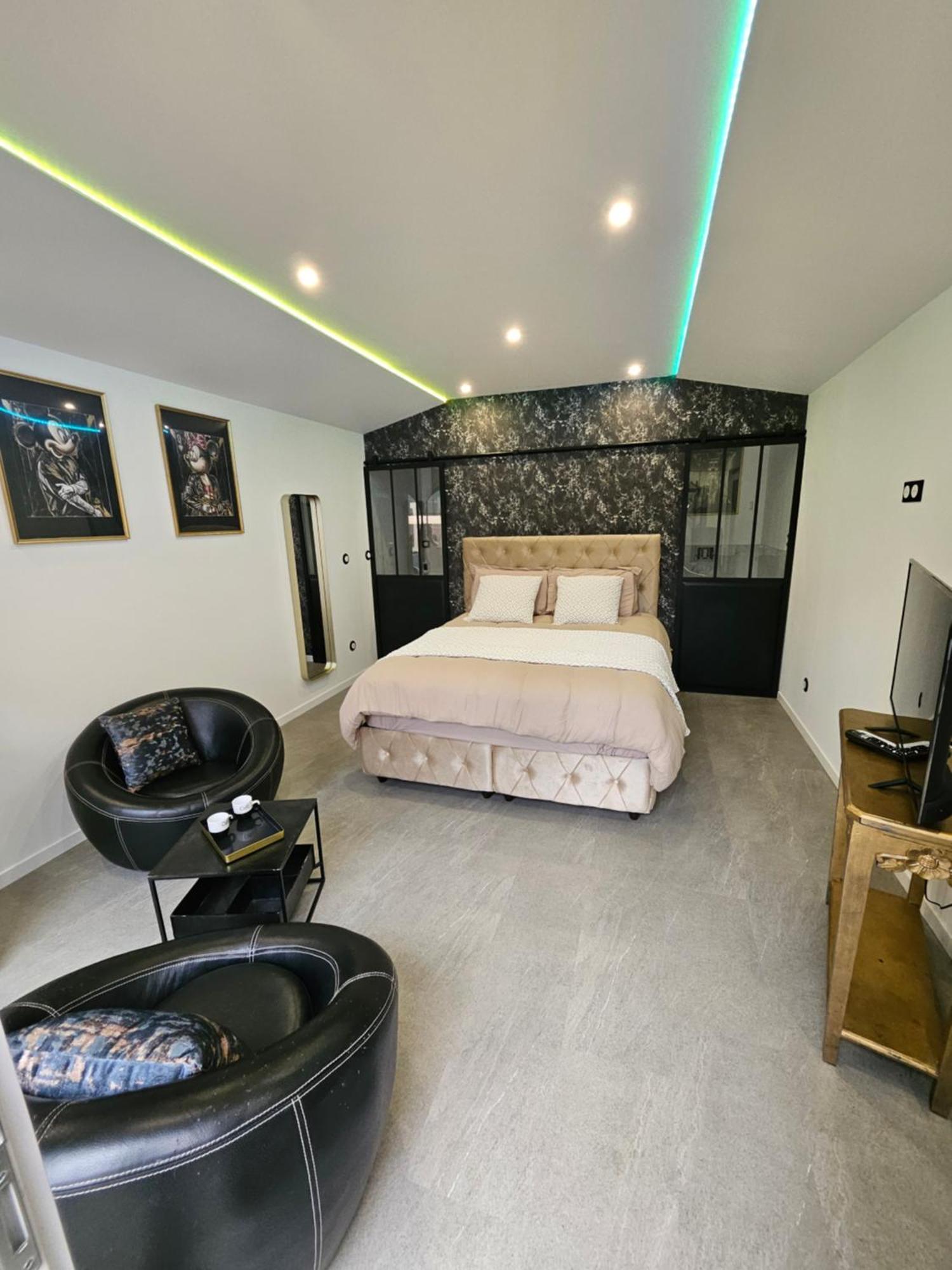 Saint-Clair-du-Rhone Hebergement Privee Jaccuzzi En Supplement المظهر الخارجي الصورة